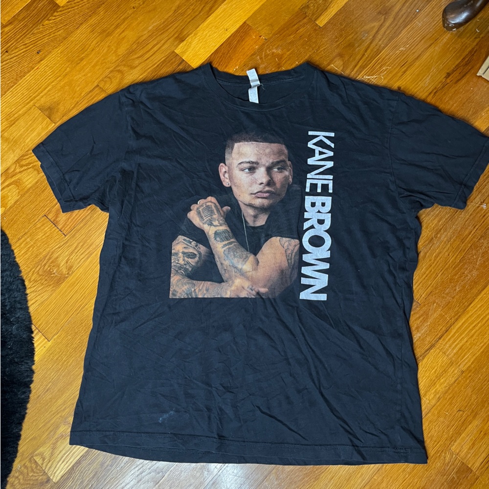 Kane Brown T Shirt Adult Black Music Concert Tour Retro Pop Hip Hop